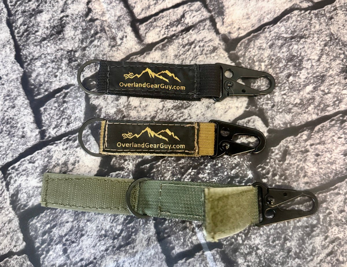 1" HK Clip Hook with Velcro-duckduckjeep-offroad-wrangler-gladiator-3d-jeep duck-custom duck-Jeep-The Quacktory-Fun Jeep Ducks-Ducks4Jeep