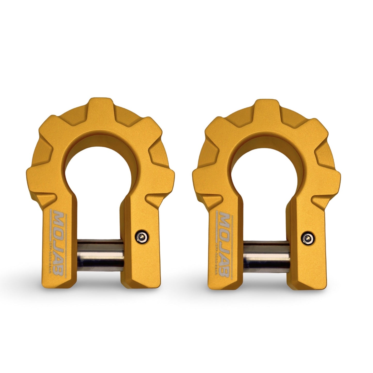 3/4'' Extreme duty Aluminum D-Shackle set (9T)-Ceramic coated (LIFETIME WARRANTY*)