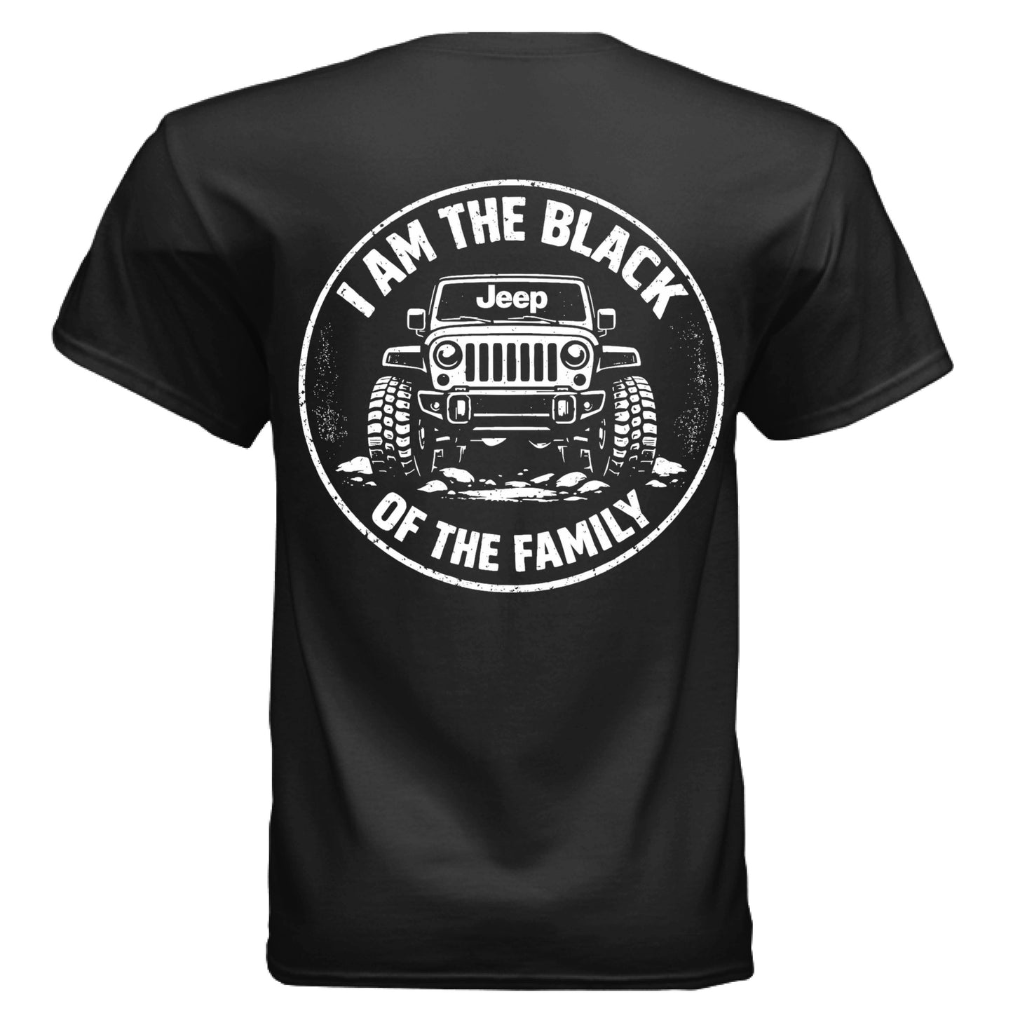 Black Jeep Shirt-duckduckjeep-offroad-wrangler-gladiator-3d-jeep duck-custom duck-Jeep-The Quacktory-Fun Jeep Ducks-Ducks4Jeep