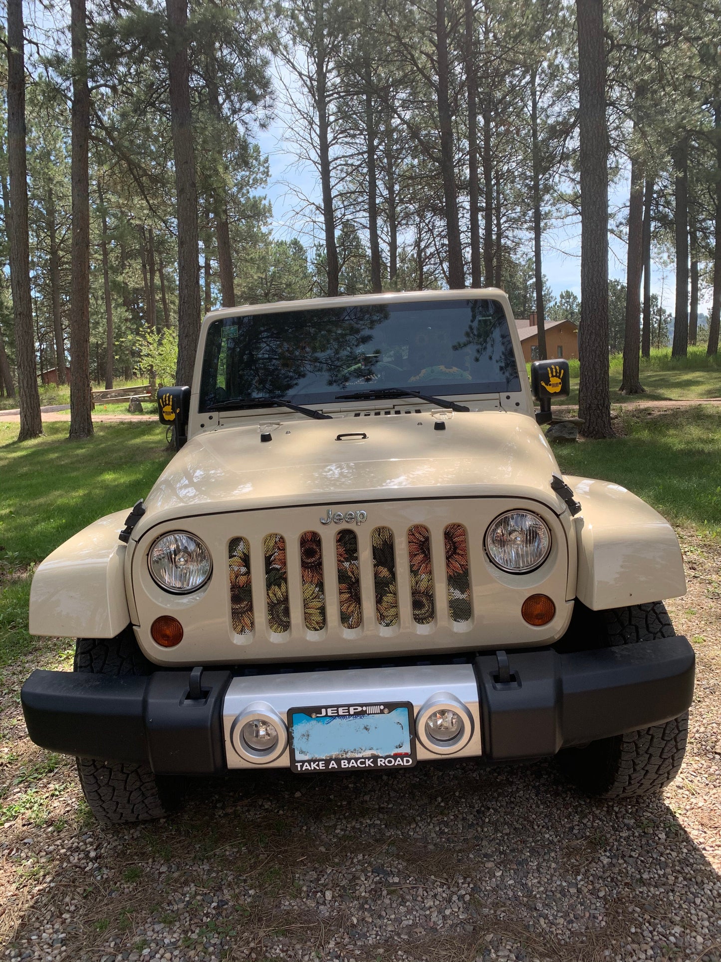 Bold Sunflower Grille Insert