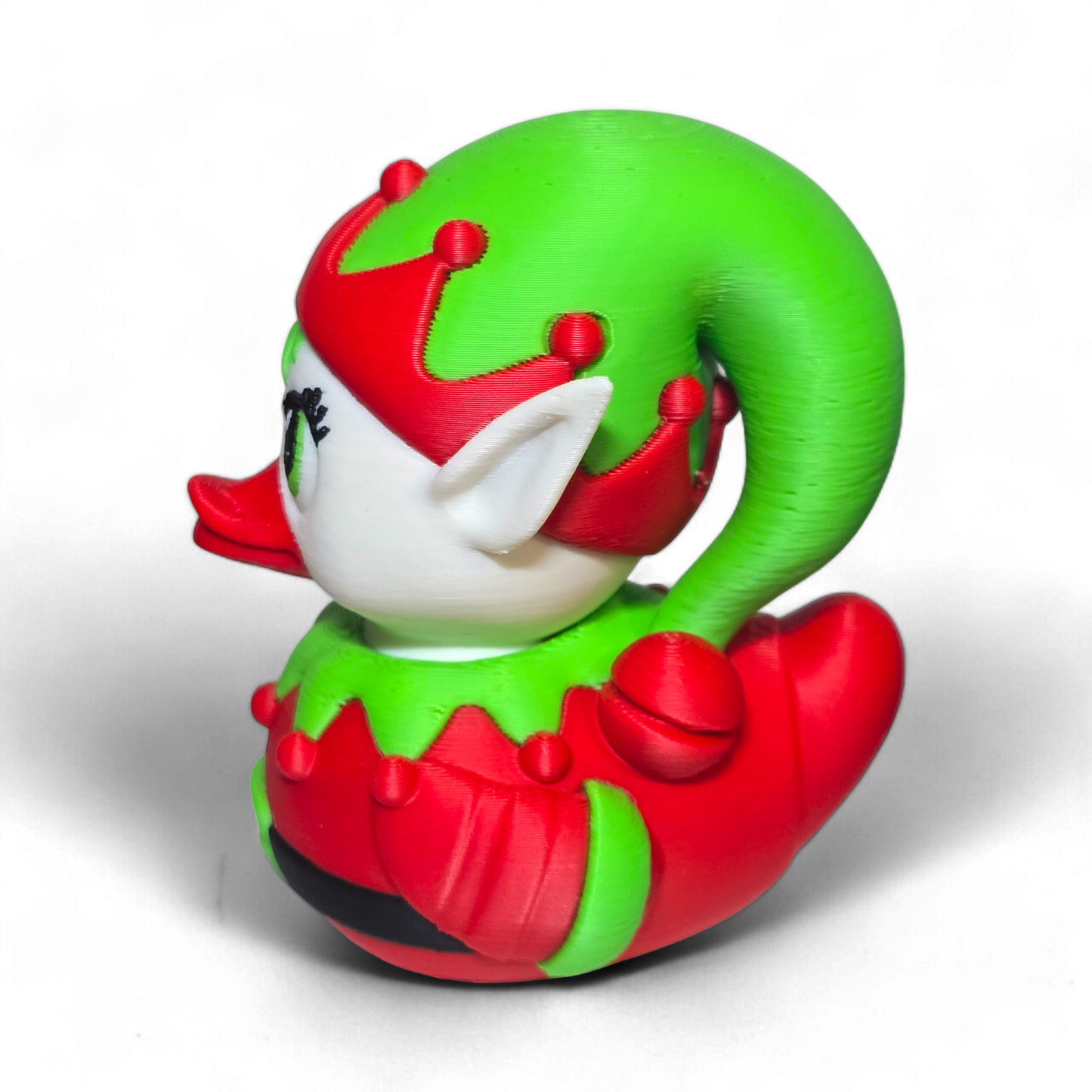 Elf Duck-duckduckjeep-offroad-wrangler-gladiator-3d-jeep duck-custom duck-Jeep-The Quacktory-Fun Jeep Ducks-Ducks4Jeep