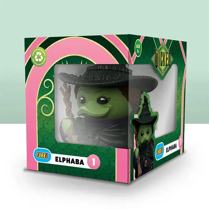 Elphaba TUBBZ Collectible Duck-duckduckjeep-offroad-wrangler-gladiator-3d-jeep duck-custom duck-Jeep-The Quacktory-Fun Jeep Ducks-Ducks4Jeep