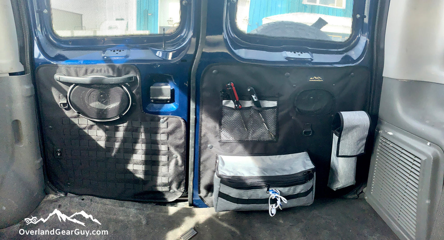 Ford Econoline Back Door - Rear Door Panel Organizer