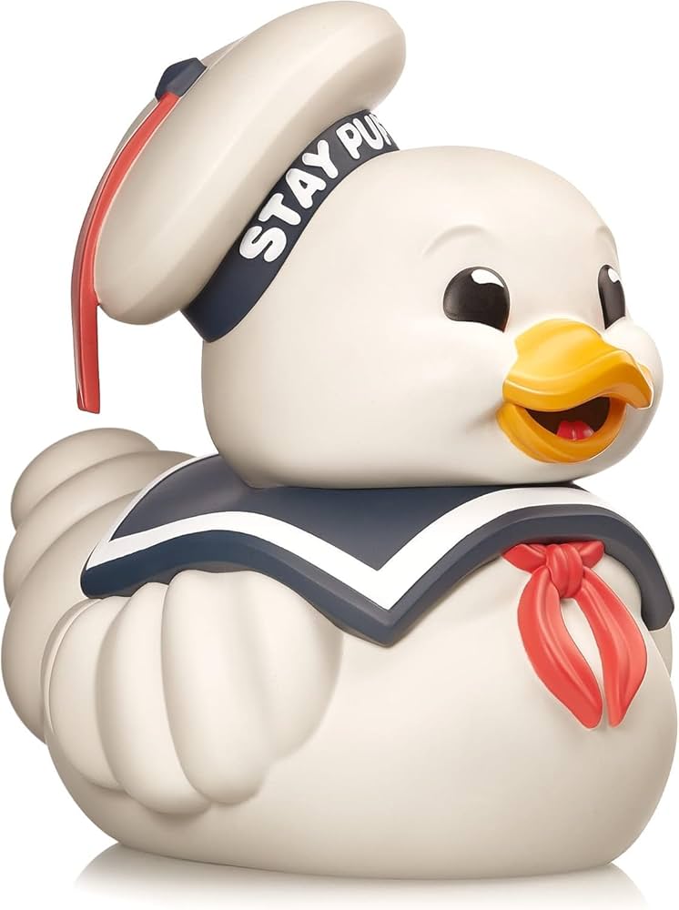Giant Stay Puft Marshmallow Man TUBBZ Collectible Duck (Boxed Edition)-duckduckjeep-offroad-wrangler-gladiator-3d-jeep duck-custom duck-Jeep-The Quacktory-Fun Jeep Ducks-Ducks4Jeep