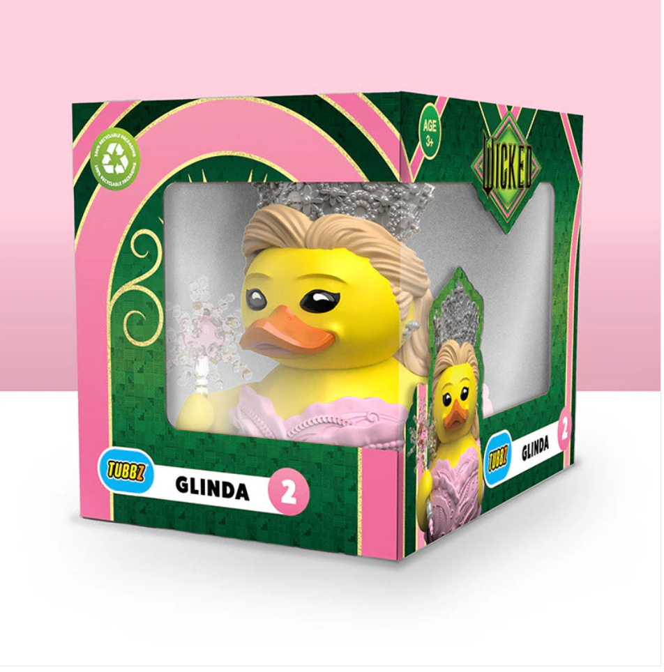 Glinda TUBBZ Collectible Duck (Boxed Edition)-duckduckjeep-offroad-wrangler-gladiator-3d-jeep duck-custom duck-Jeep-The Quacktory-Fun Jeep Ducks-Ducks4Jeep