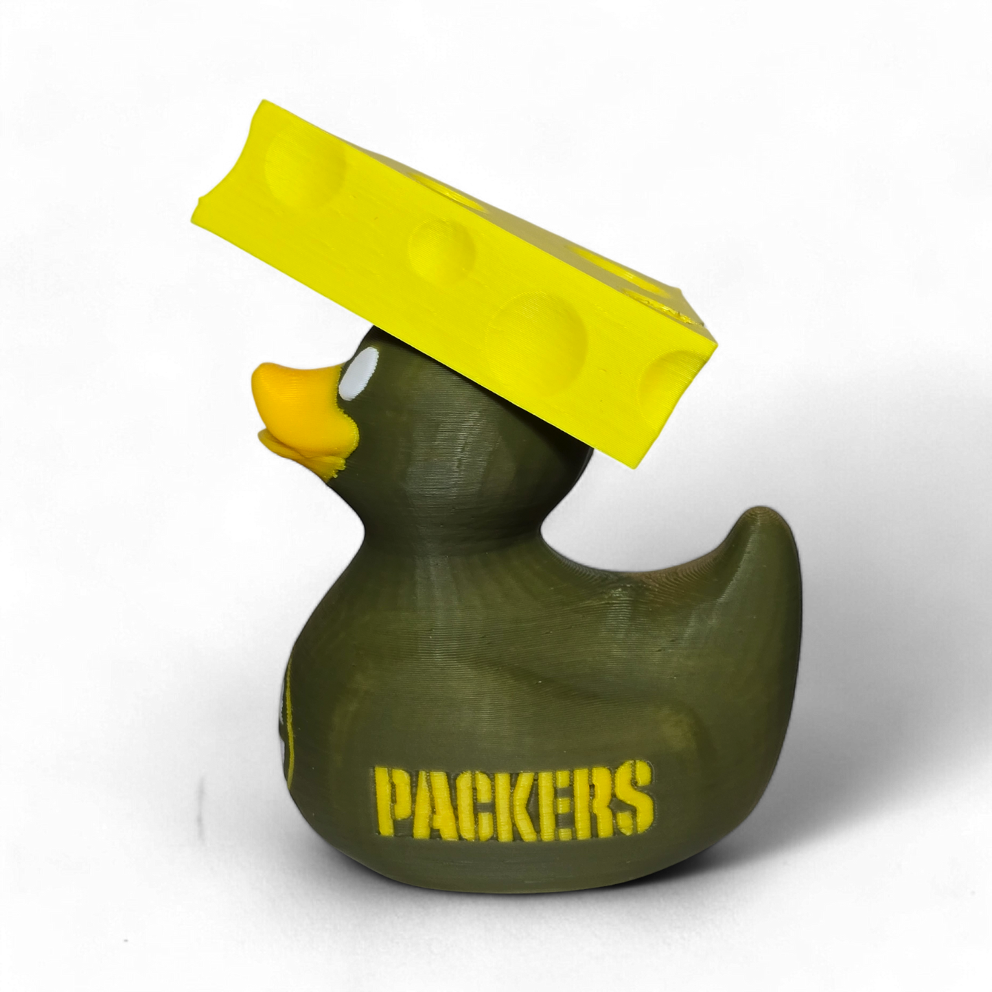 Green Bay Packers Duck-duckduckjeep-offroad-wrangler-gladiator-3d-jeep duck-custom duck-Jeep-The Quacktory-Fun Jeep Ducks-Ducks4Jeep