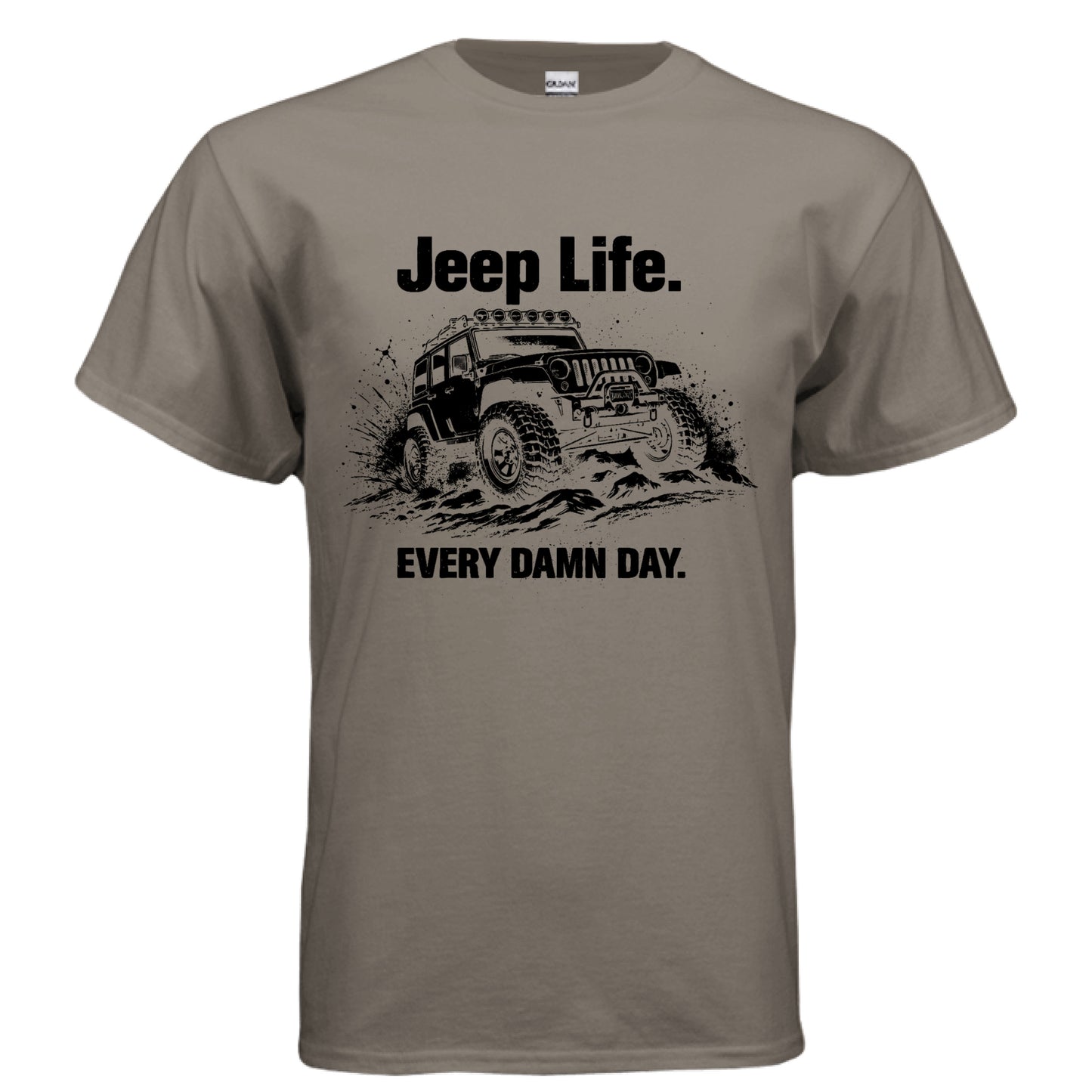 Jeep Life Every Damn Day Shirt-duckduckjeep-offroad-wrangler-gladiator-3d-jeep duck-custom duck-Jeep-The Quacktory-Fun Jeep Ducks-Ducks4Jeep