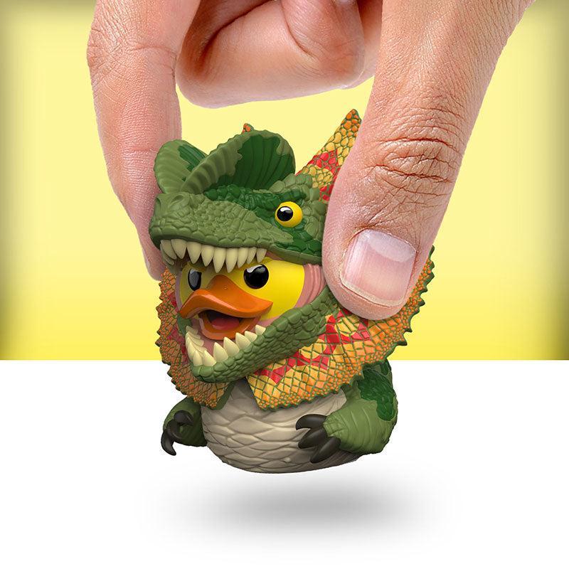 Jurassic Park: Dilophosaurus TUBBZ (Mini Edition)-duckduckjeep-offroad-wrangler-gladiator-3d-jeep duck-custom duck-Jeep-The Quacktory-Fun Jeep Ducks-Ducks4Jeep