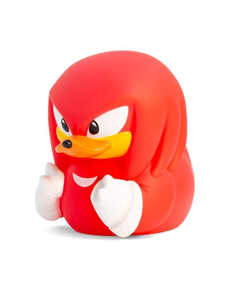 Knuckles the Echidna TUBBZ Collectible Duck (Boxed Edition)-duckduckjeep-offroad-wrangler-gladiator-3d-jeep duck-custom duck-Jeep-The Quacktory-Fun Jeep Ducks-Ducks4Jeep