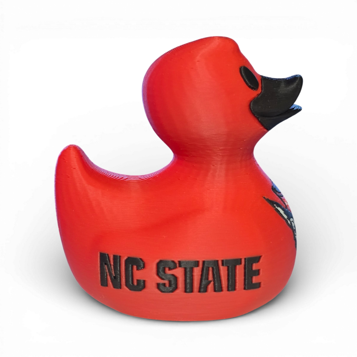 NC State Wolfpack Duck-duckduckjeep-offroad-wrangler-gladiator-3d-jeep duck-custom duck-Jeep-The Quacktory-Fun Jeep Ducks-Ducks4Jeep