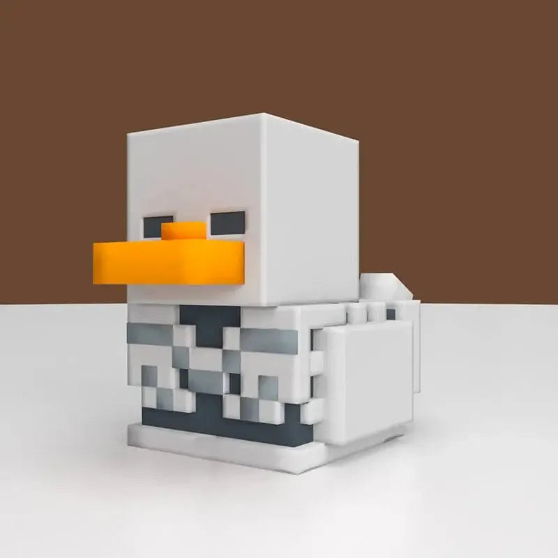 Skeleton Minecraft TUBBZ Collectible Duck (Boxed Edition)-duckduckjeep-offroad-wrangler-gladiator-3d-jeep duck-custom duck-Jeep-The Quacktory-Fun Jeep Ducks-Ducks4Jeep