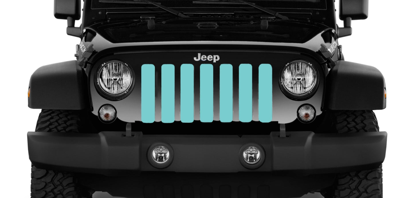 Solid Teal Grille Insert