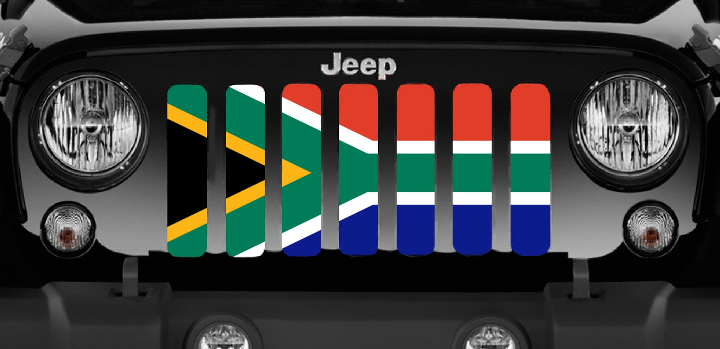 South Africa Flag Grille Insert