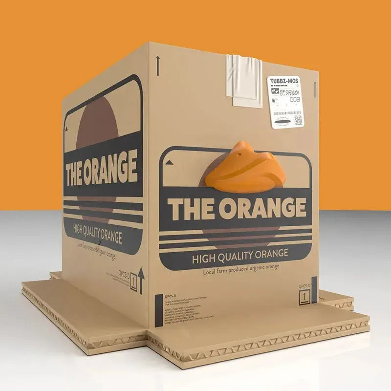 The Orange Box TUBBZ Collectible Duck (Boxed Edition)-duckduckjeep-offroad-wrangler-gladiator-3d-jeep duck-custom duck-Jeep-The Quacktory-Fun Jeep Ducks-Ducks4Jeep