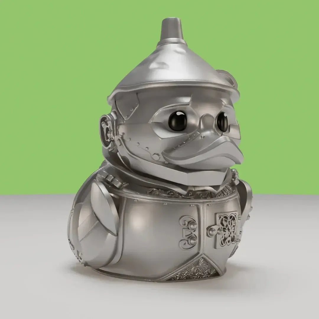 Tin Man TUBBZ Collectible Duck (Boxed Edition)-duckduckjeep-offroad-wrangler-gladiator-3d-jeep duck-custom duck-Jeep-The Quacktory-Fun Jeep Ducks-Ducks4Jeep