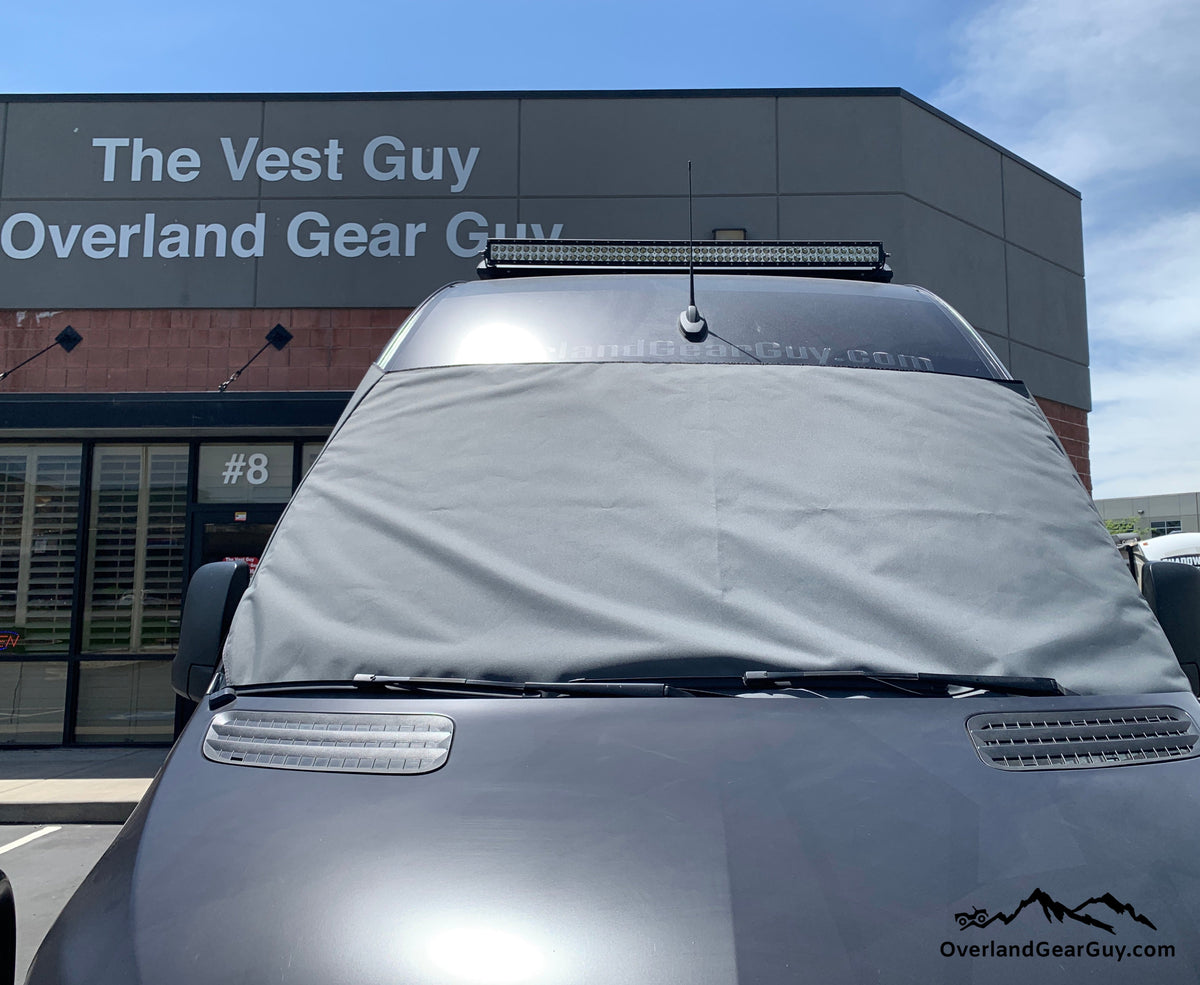Van Outer Windshield Cover - Revel - Storyteller - Jayco - EKKO-duckduckjeep-offroad-wrangler-gladiator-3d-jeep duck-custom duck-Jeep-The Quacktory-Fun Jeep Ducks-Ducks4Jeep