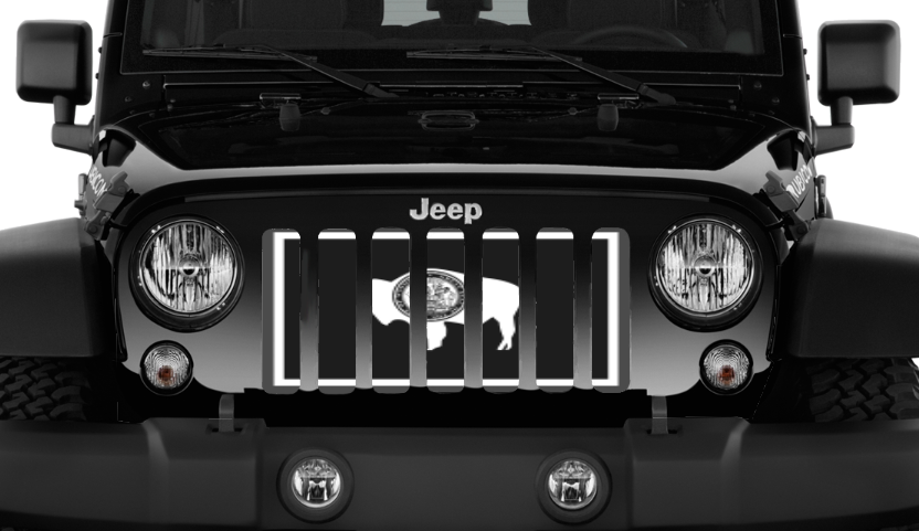 Wyoming Tactical State Flag Grille Insert