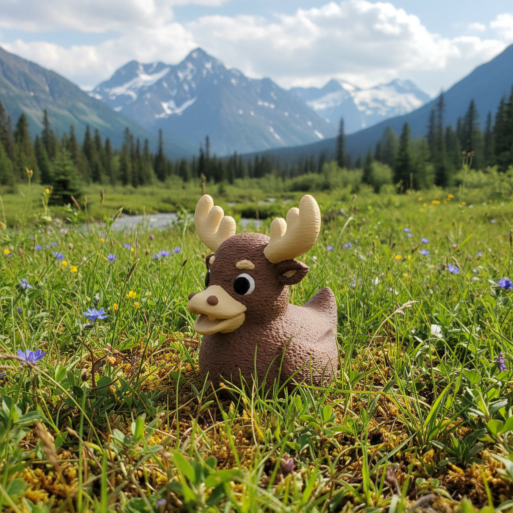 Alaskan Wildlife Series - Moose Duck
