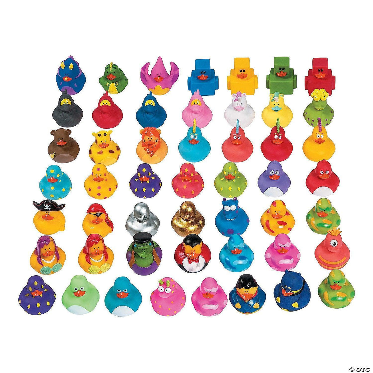 Series 1: Mega Value Rubber Ducks Assortment - 600 Pcs.-duckduckjeep-offroad-wrangler-gladiator-3d-jeep duck-custom duck-Jeep-The Quacktory-Fun Jeep Ducks-Ducks4Jeep