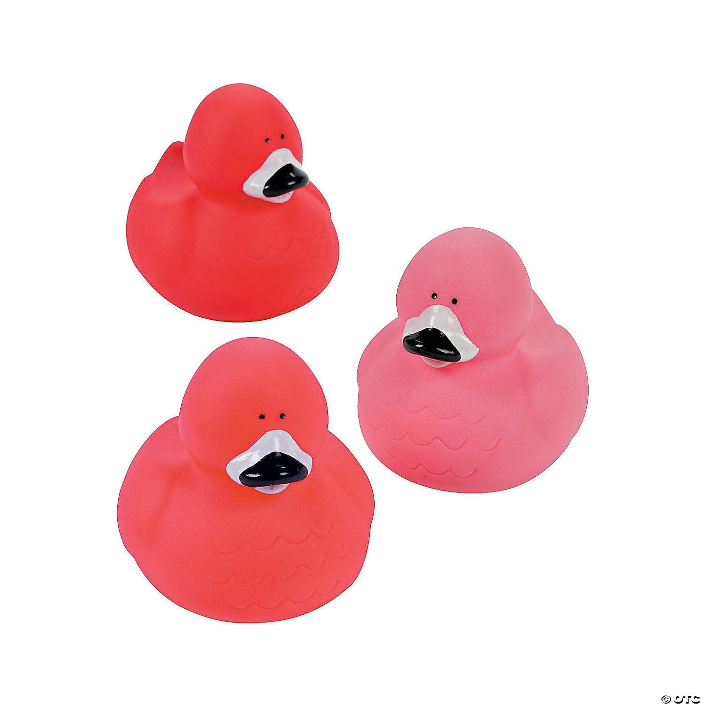 Flamingo Rubber Ducks - by the dozen
