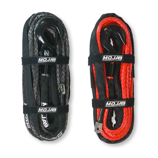 1/2'' x 78' Synthetic Winch Rope with Removable Forged Winch Hook-duckduckjeep-offroad-wrangler-gladiator-3d-jeep duck-custom duck-Jeep-The Quacktory-Fun Jeep Ducks-Ducks4Jeep