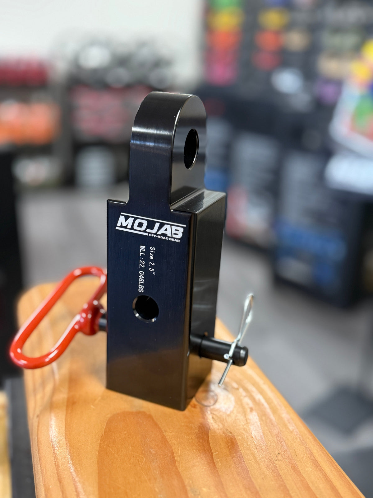 2.5” billet aluminum hitch receiver with heavy duty pin(LIFETIME WARRANTY)-duckduckjeep-offroad-wrangler-gladiator-3d-jeep duck-custom duck-Jeep-The Quacktory-Fun Jeep Ducks-Ducks4Jeep