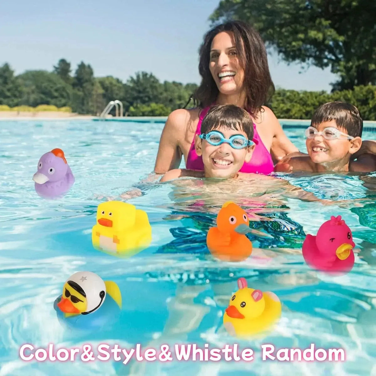 30-Pack Rubber Ducks Bulk Set – Assorted Duckies for Bath & Jeep Ducking-duckduckjeep-offroad-wrangler-gladiator-3d-jeep duck-custom duck-Jeep-The Quacktory-Fun Jeep Ducks-Ducks4Jeep
