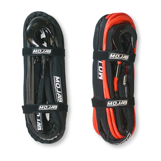 3/8'' x 85' Double Braided Winch Rope with Removeable forged winch hook-duckduckjeep-offroad-wrangler-gladiator-3d-jeep duck-custom duck-Jeep-The Quacktory-Fun Jeep Ducks-Ducks4Jeep