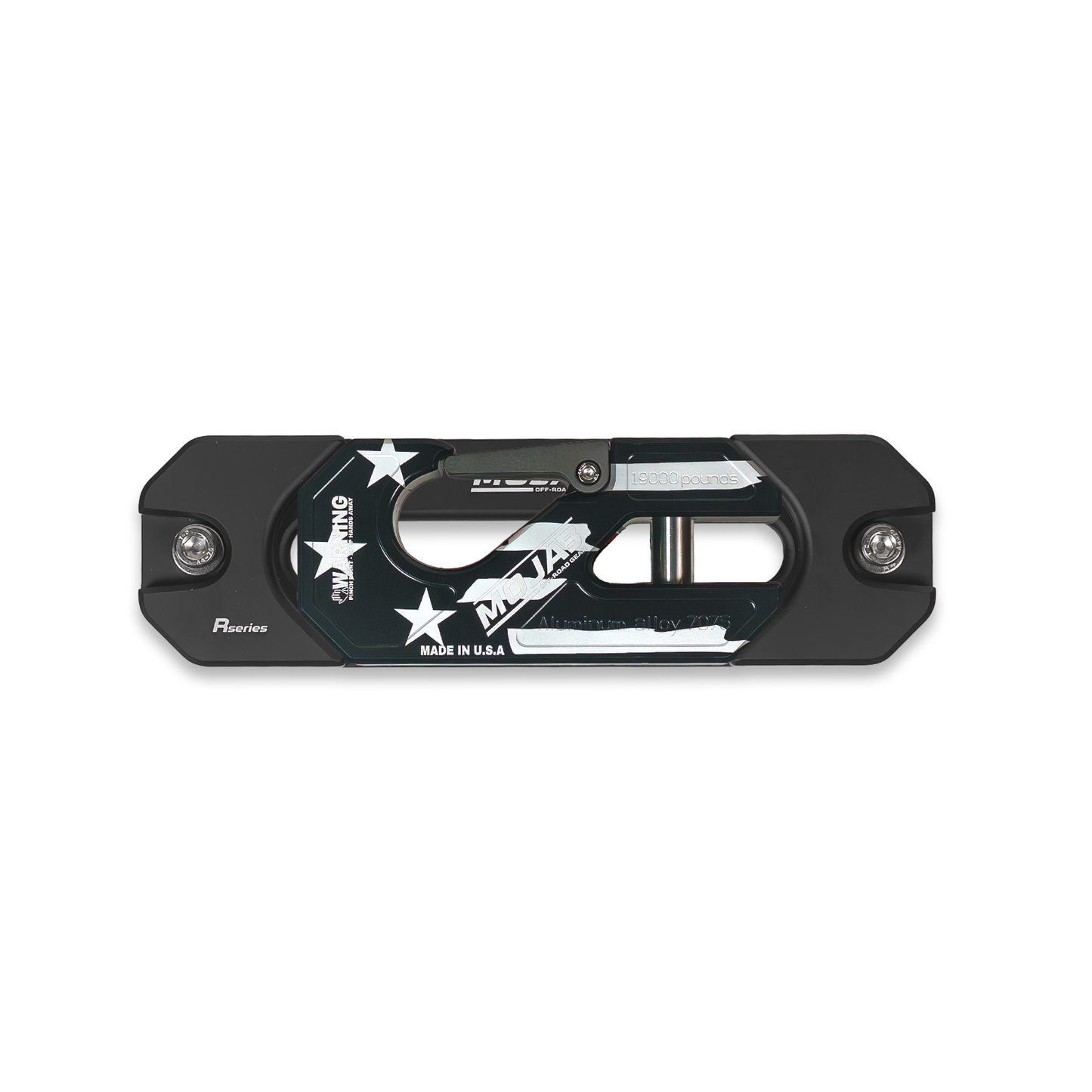 Aluminum Recessed Winch Shackle with Fairlead Kit.(LIFE TIME WARRANTY*)