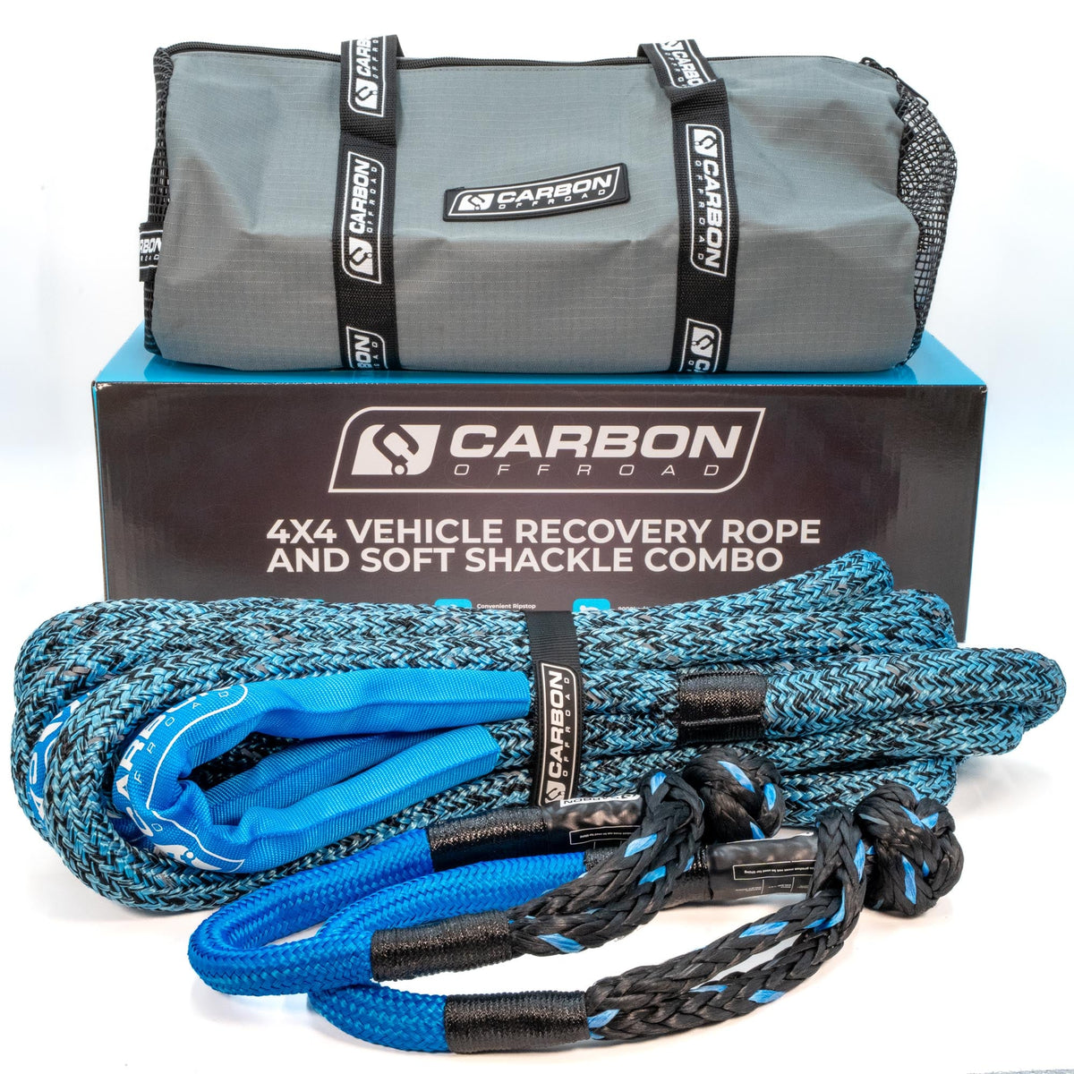 4x4 Vehicle Recovery Rope and Soft Shackle Combo-duckduckjeep-offroad-wrangler-gladiator-3d-jeep duck-custom duck-Jeep-The Quacktory-Fun Jeep Ducks-Ducks4Jeep