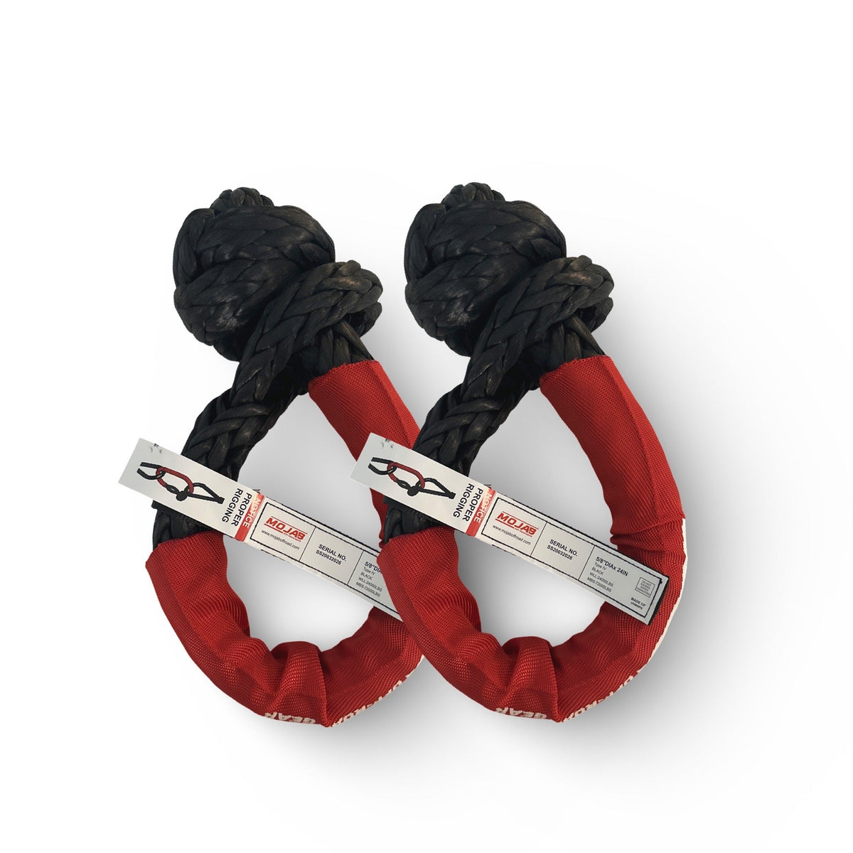 5/8” x 24” Extreme Duty Soft Shackle (set of 2 shackles) (Lifetime warranty)-duckduckjeep-offroad-wrangler-gladiator-3d-jeep duck-custom duck-Jeep-The Quacktory-Fun Jeep Ducks-Ducks4Jeep
