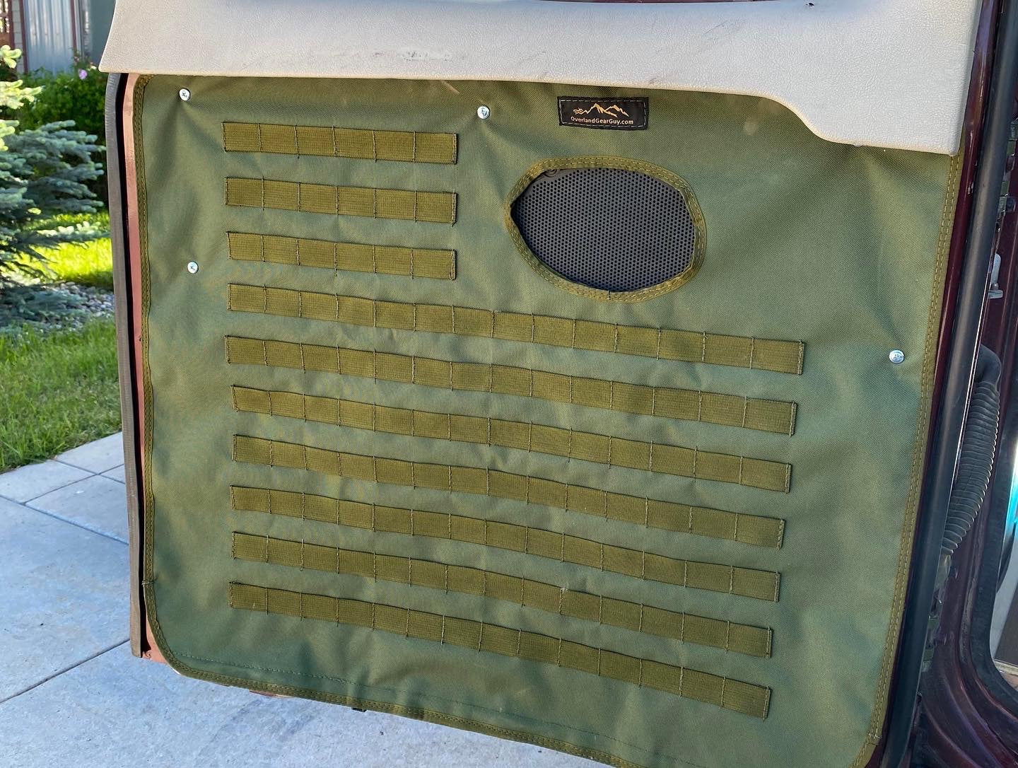 Ford Econoline Back Door - Rear Door Panel Organizer