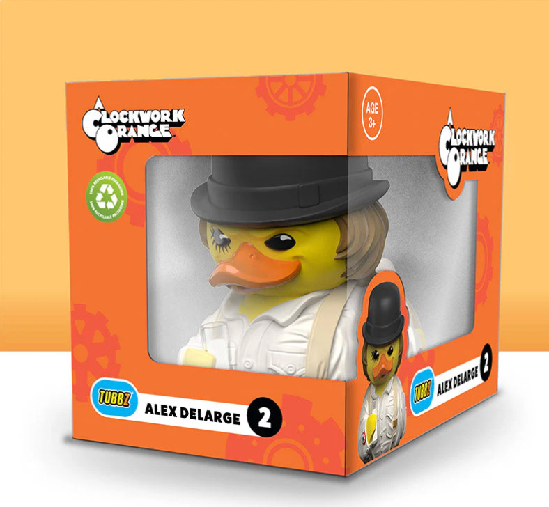 A Clockwork Orange: Alex DeLarge TUBBZ duck (Boxed Edition)-duckduckjeep-offroad-wrangler-gladiator-3d-jeep duck-custom duck-Jeep-The Quacktory-Fun Jeep Ducks-Ducks4Jeep