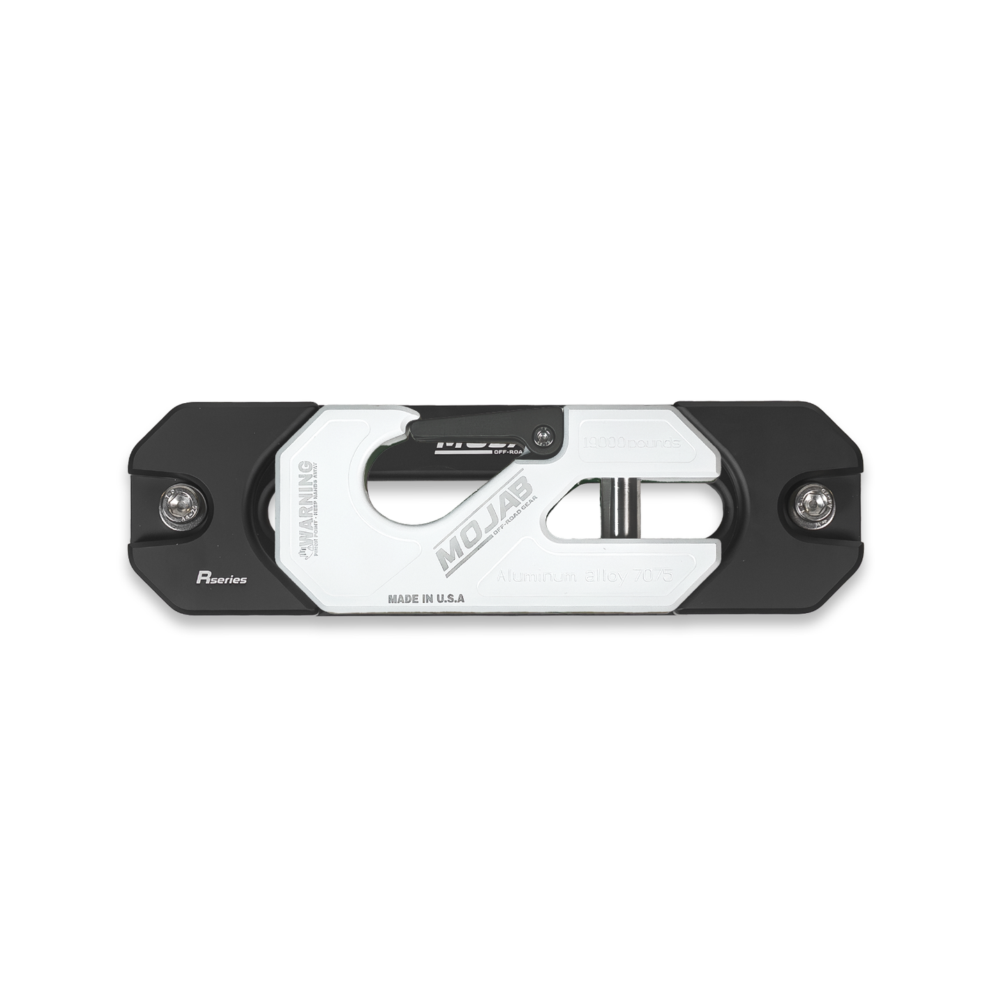 Aluminum Recessed Winch Shackle with Fairlead Kit.(LIFE TIME WARRANTY*)