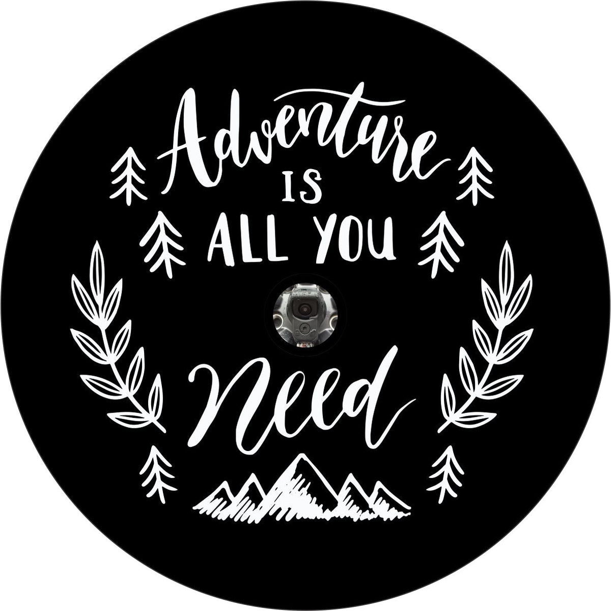 Adventure Is All You Need - Spare Tire Cover Design for Jeeps, Broncos, RVs, Campers, Vans, and More-duckduckjeep-offroad-wrangler-gladiator-3d-jeep duck-custom duck-Jeep-The Quacktory-Fun Jeep Ducks-Ducks4Jeep