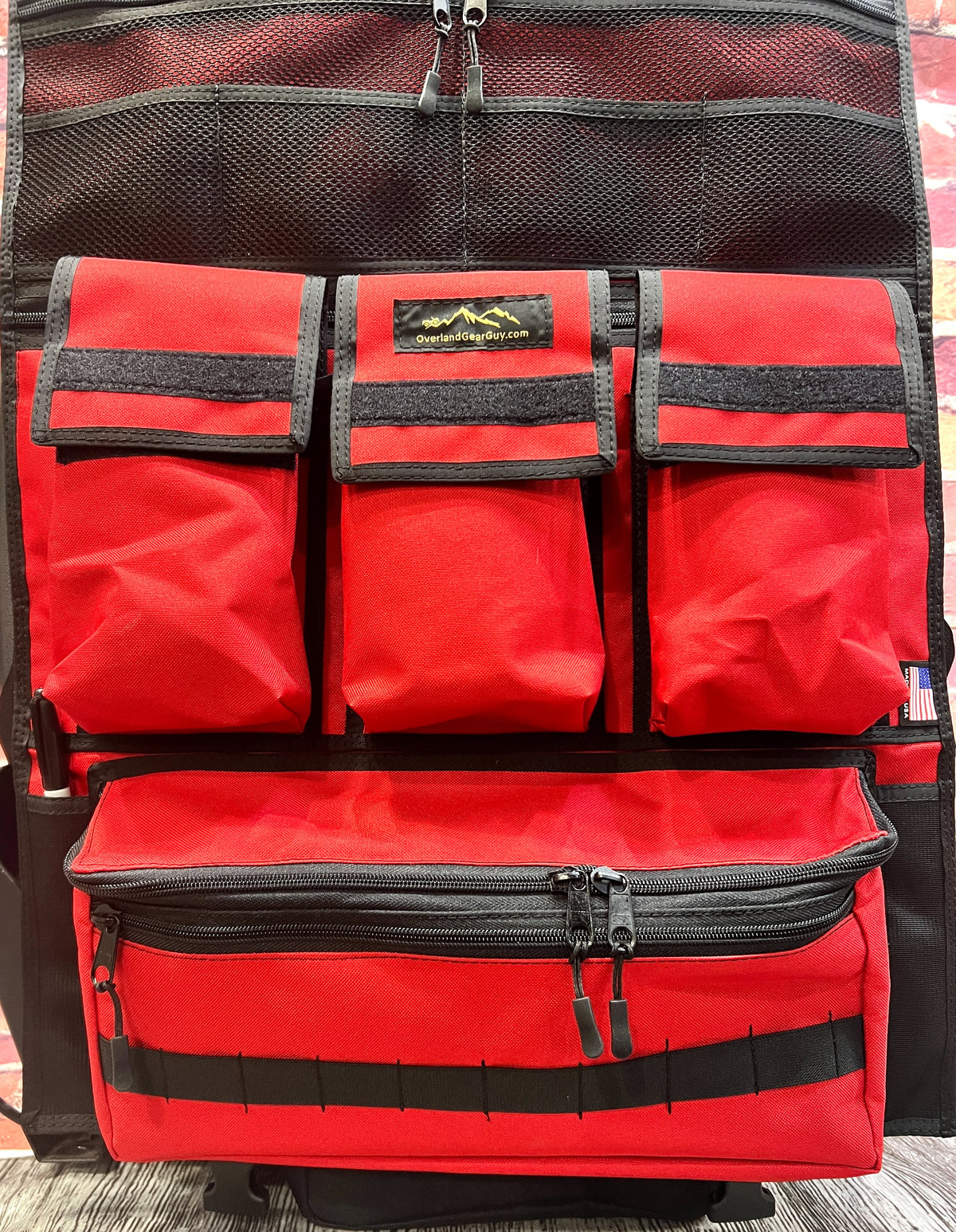 Adventure Ready 2 Seat Organizer-duckduckjeep-offroad-wrangler-gladiator-3d-jeep duck-custom duck-Jeep-The Quacktory-Fun Jeep Ducks-Ducks4Jeep