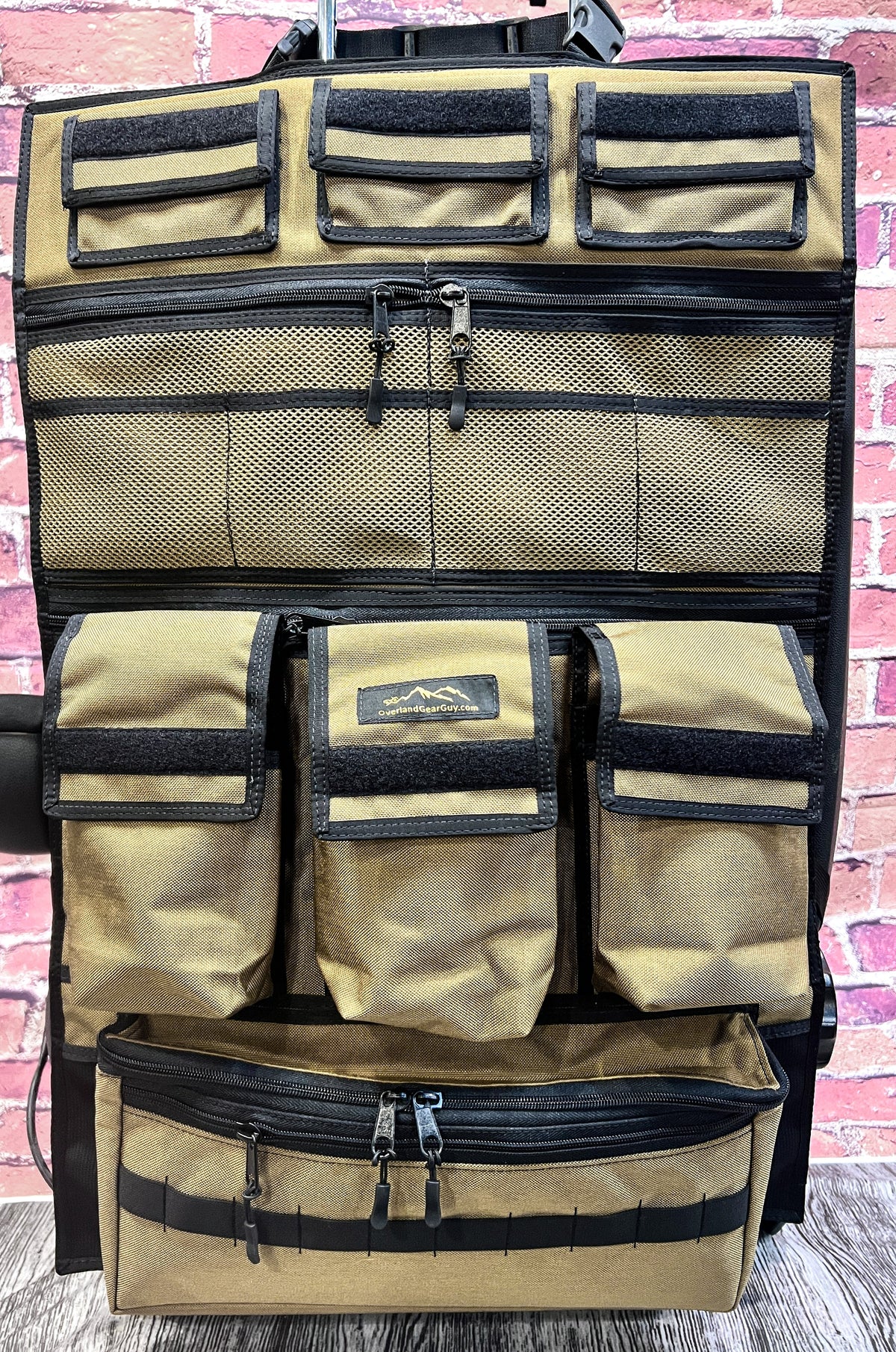 Adventure Ready 2 Seat Organizer-duckduckjeep-offroad-wrangler-gladiator-3d-jeep duck-custom duck-Jeep-The Quacktory-Fun Jeep Ducks-Ducks4Jeep