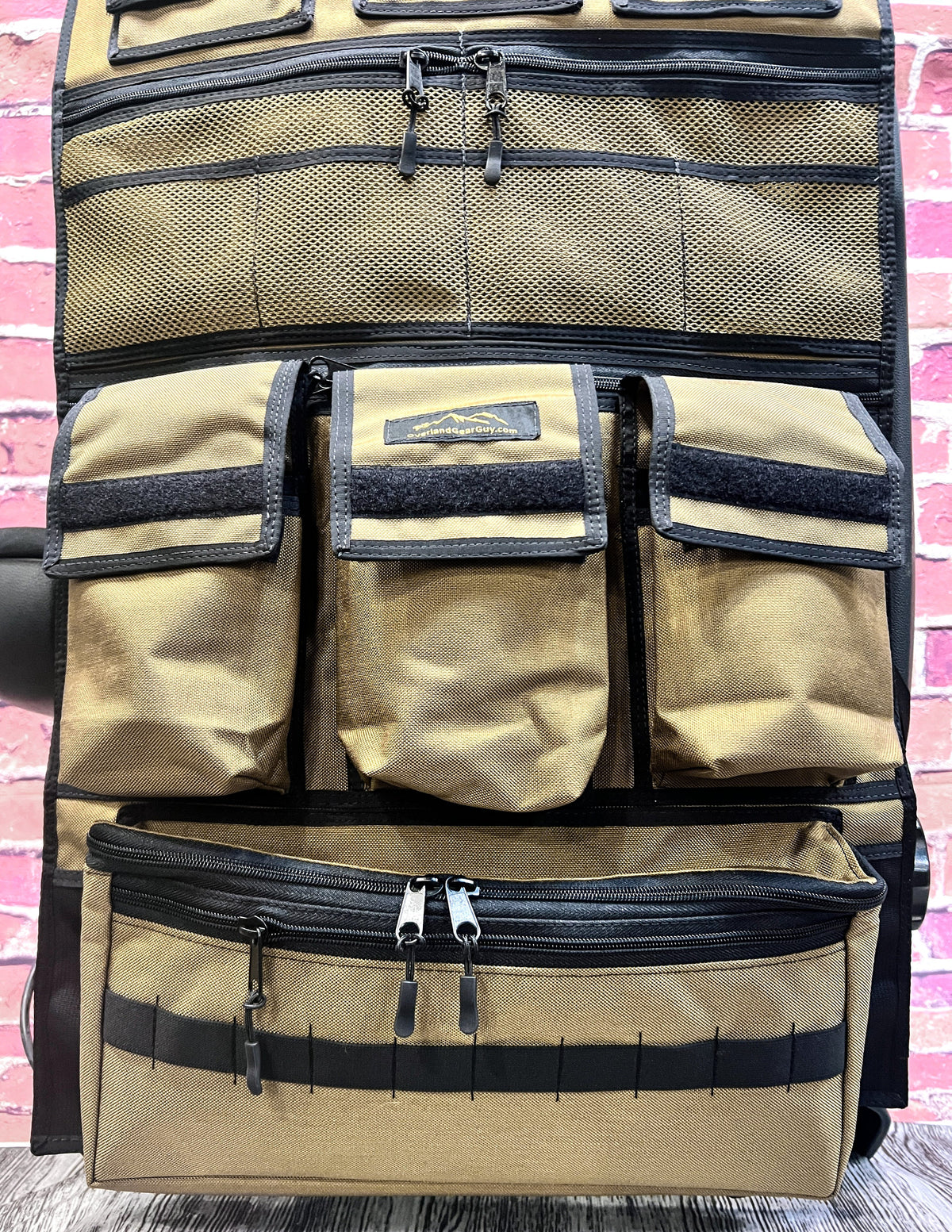 Adventure Ready 2 Seat Organizer-duckduckjeep-offroad-wrangler-gladiator-3d-jeep duck-custom duck-Jeep-The Quacktory-Fun Jeep Ducks-Ducks4Jeep