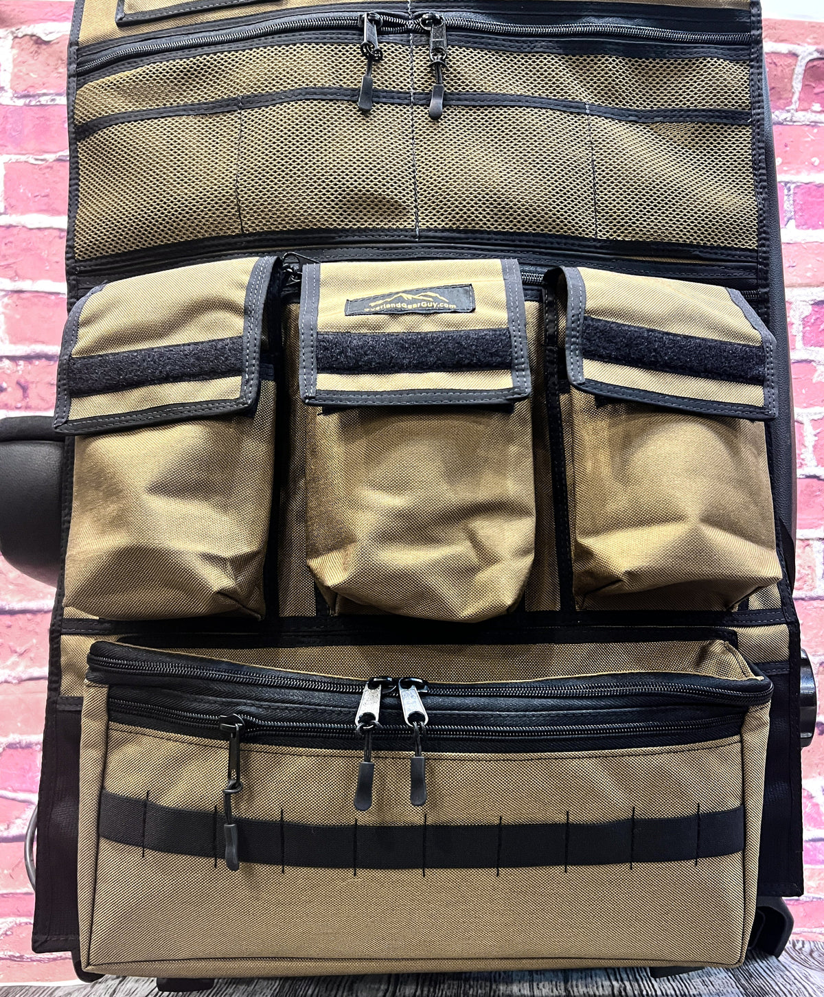 Adventure Ready 2 Seat Organizer-duckduckjeep-offroad-wrangler-gladiator-3d-jeep duck-custom duck-Jeep-The Quacktory-Fun Jeep Ducks-Ducks4Jeep