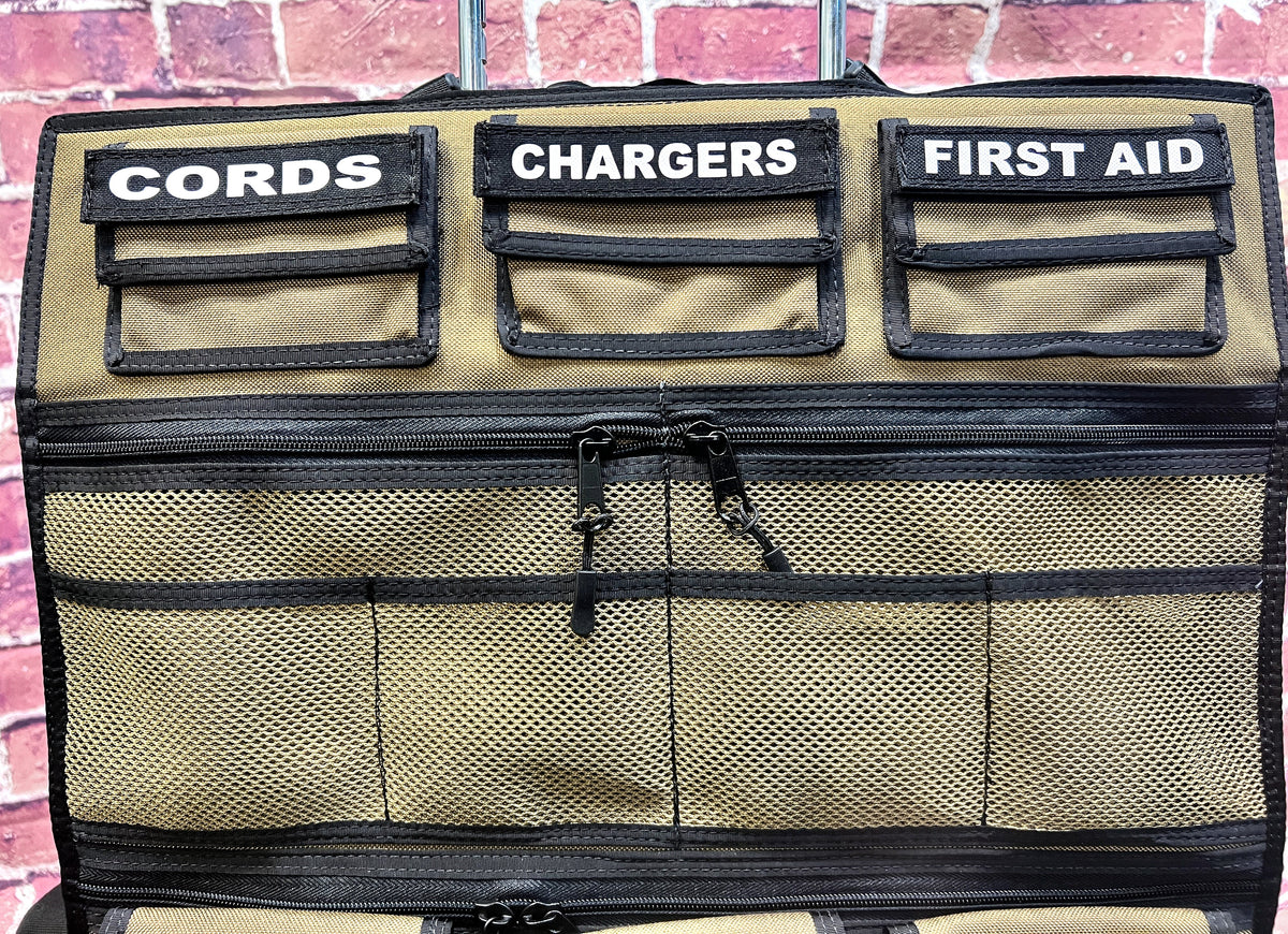 Adventure Ready 2 Seat Organizer-duckduckjeep-offroad-wrangler-gladiator-3d-jeep duck-custom duck-Jeep-The Quacktory-Fun Jeep Ducks-Ducks4Jeep