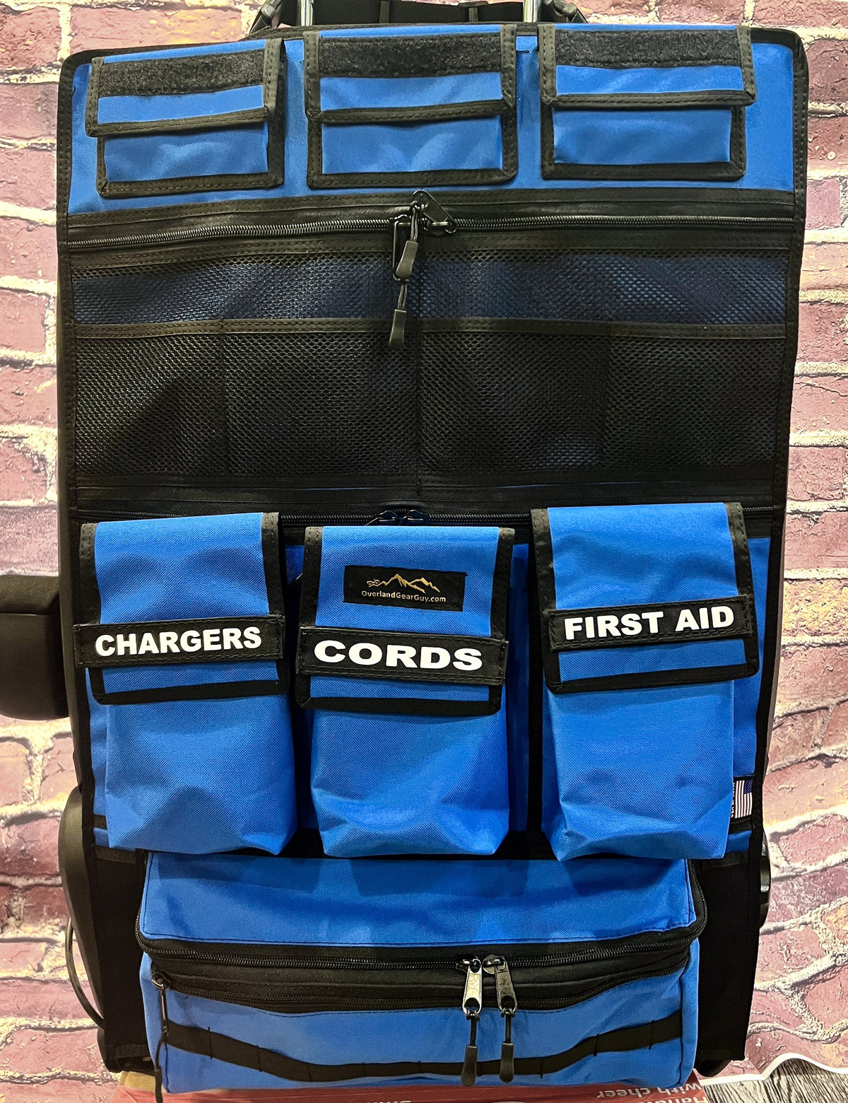 Adventure Ready 2 Seat Organizer-duckduckjeep-offroad-wrangler-gladiator-3d-jeep duck-custom duck-Jeep-The Quacktory-Fun Jeep Ducks-Ducks4Jeep