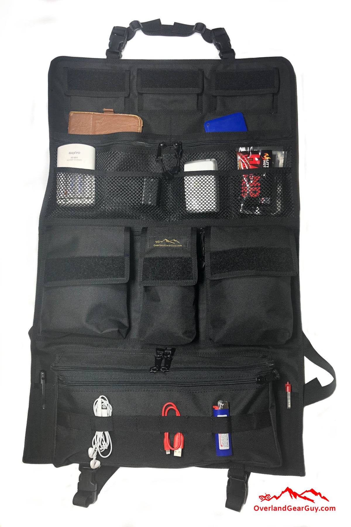 Adventure Ready 2 Seat Organizer-duckduckjeep-offroad-wrangler-gladiator-3d-jeep duck-custom duck-Jeep-The Quacktory-Fun Jeep Ducks-Ducks4Jeep