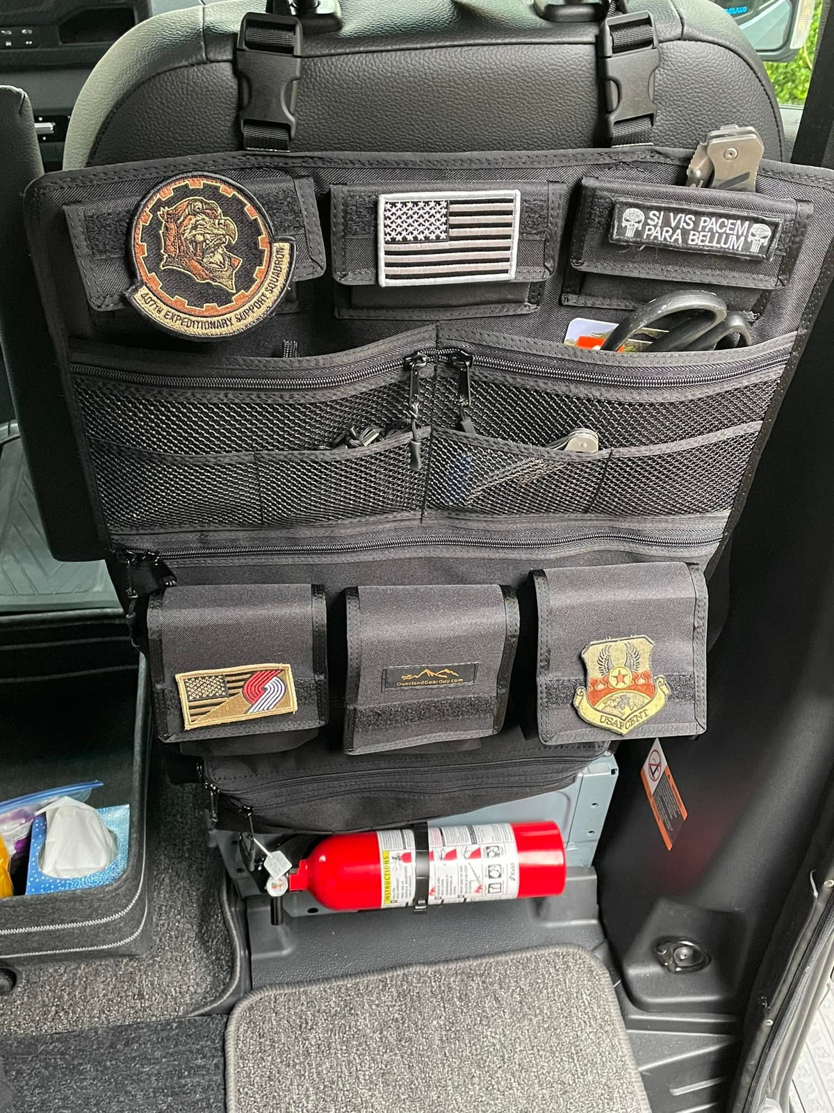 Adventure Ready 2 Seat Organizer-duckduckjeep-offroad-wrangler-gladiator-3d-jeep duck-custom duck-Jeep-The Quacktory-Fun Jeep Ducks-Ducks4Jeep