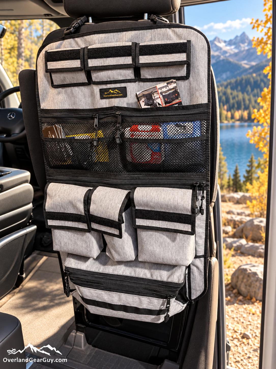 Adventure Ready 3 Seat Organizer-duckduckjeep-offroad-wrangler-gladiator-3d-jeep duck-custom duck-Jeep-The Quacktory-Fun Jeep Ducks-Ducks4Jeep
