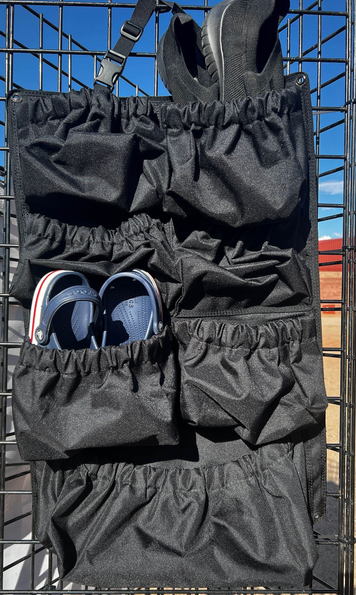 Agile Shoe Organizer - Rear Door Organizer-duckduckjeep-offroad-wrangler-gladiator-3d-jeep duck-custom duck-Jeep-The Quacktory-Fun Jeep Ducks-Ducks4Jeep