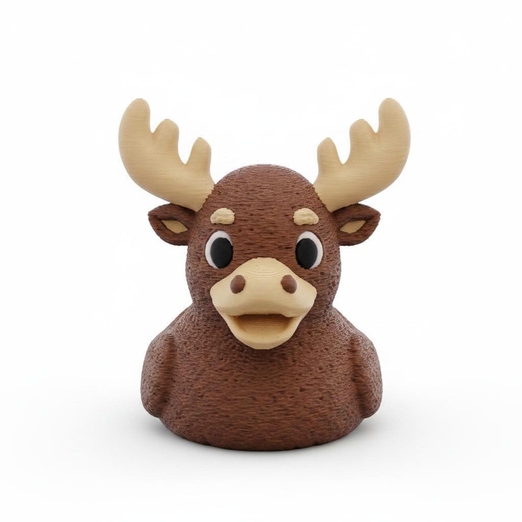 Alaskan Wildlife Series - Moose Duck-duckduckjeep-offroad-wrangler-gladiator-3d-jeep duck-custom duck-Jeep-The Quacktory-Fun Jeep Ducks-Ducks4Jeep