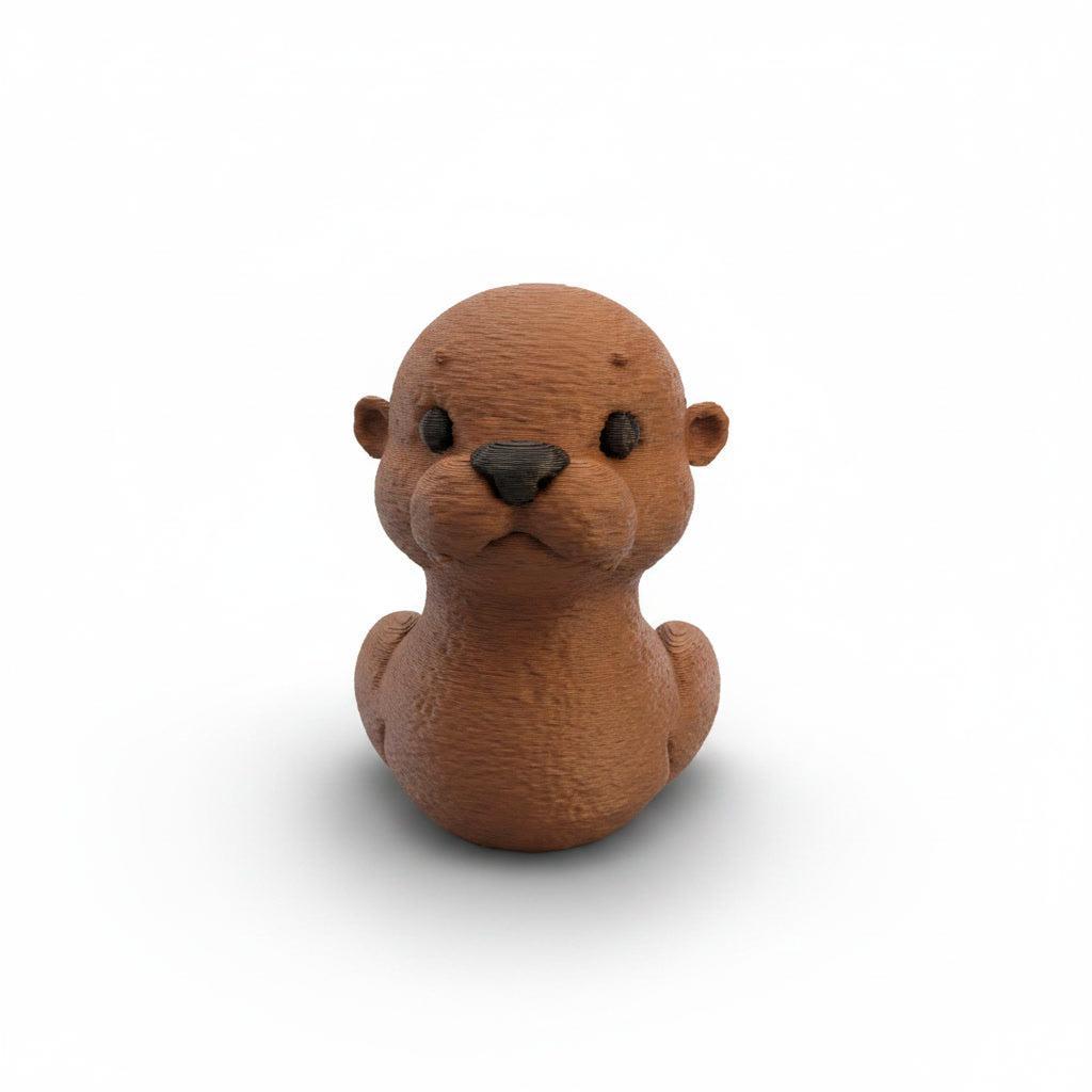 Alaskan Wildlife Series - Otter Duck-duckduckjeep-offroad-wrangler-gladiator-3d-jeep duck-custom duck-Jeep-The Quacktory-Fun Jeep Ducks-Ducks4Jeep