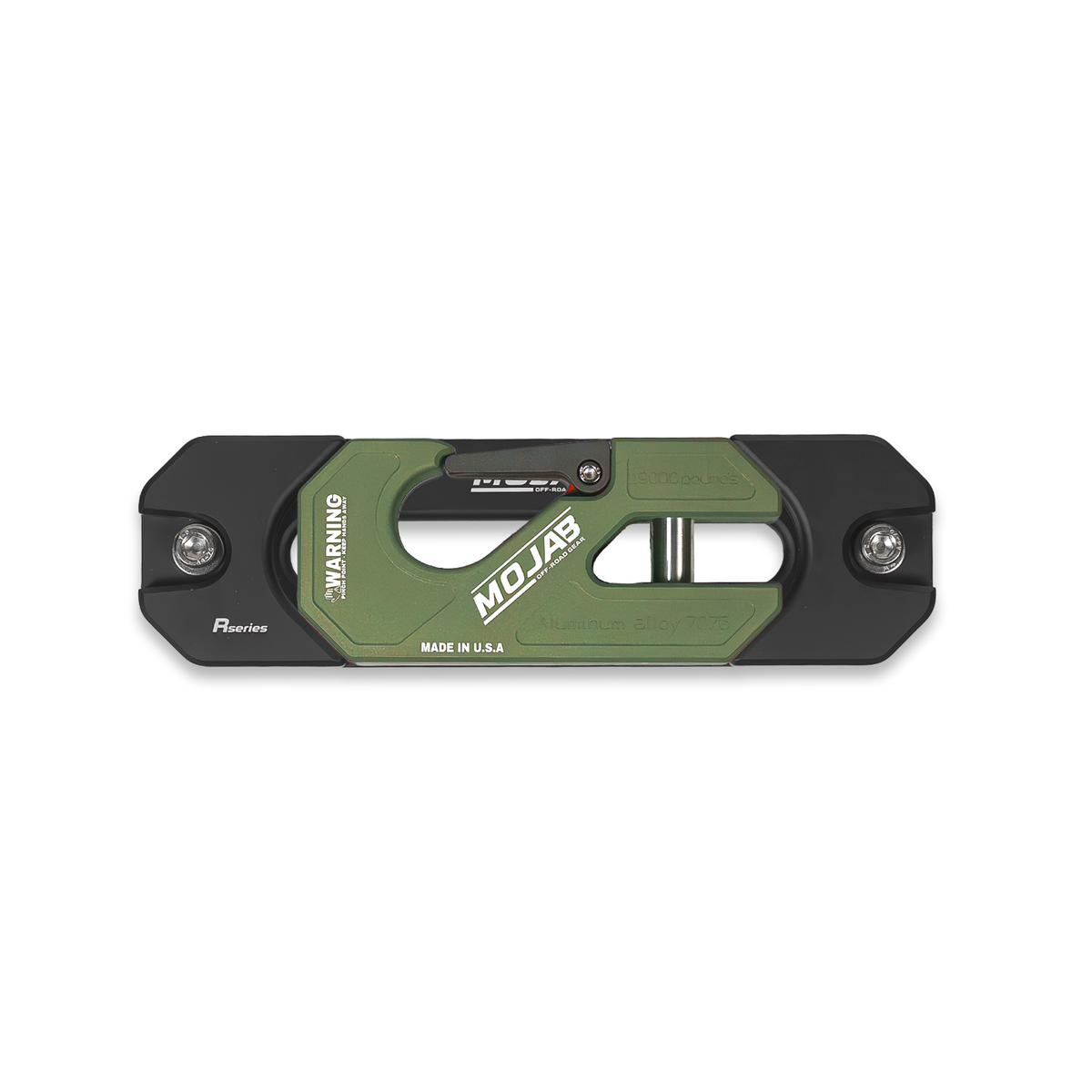 Aluminum Recessed Winch Shackle with Fairlead Kit.(LIFE TIME WARRANTY*)-duckduckjeep-offroad-wrangler-gladiator-3d-jeep duck-custom duck-Jeep-The Quacktory-Fun Jeep Ducks-Ducks4Jeep