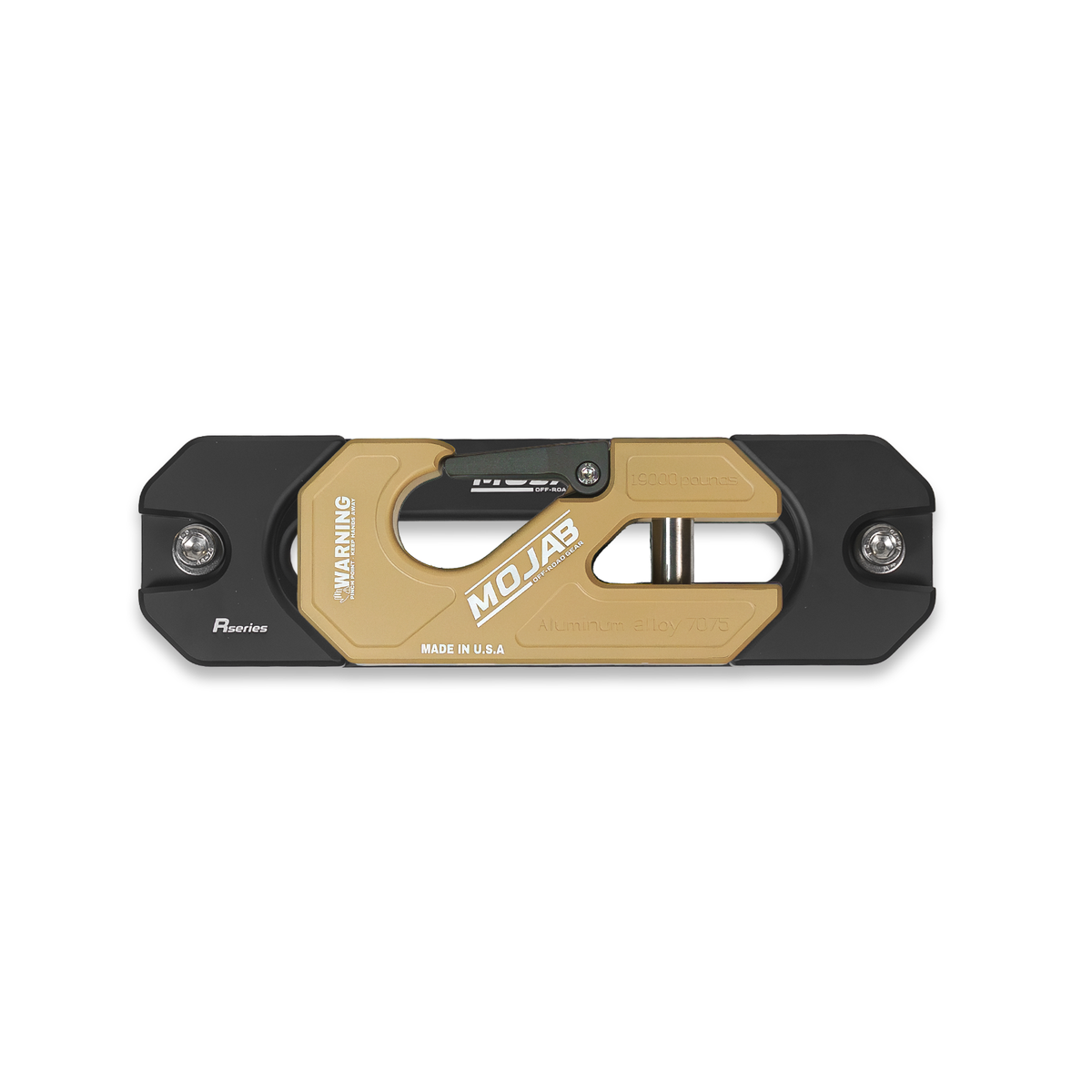 Aluminum Recessed Winch Shackle with Fairlead Kit.(LIFE TIME WARRANTY*)-duckduckjeep-offroad-wrangler-gladiator-3d-jeep duck-custom duck-Jeep-The Quacktory-Fun Jeep Ducks-Ducks4Jeep