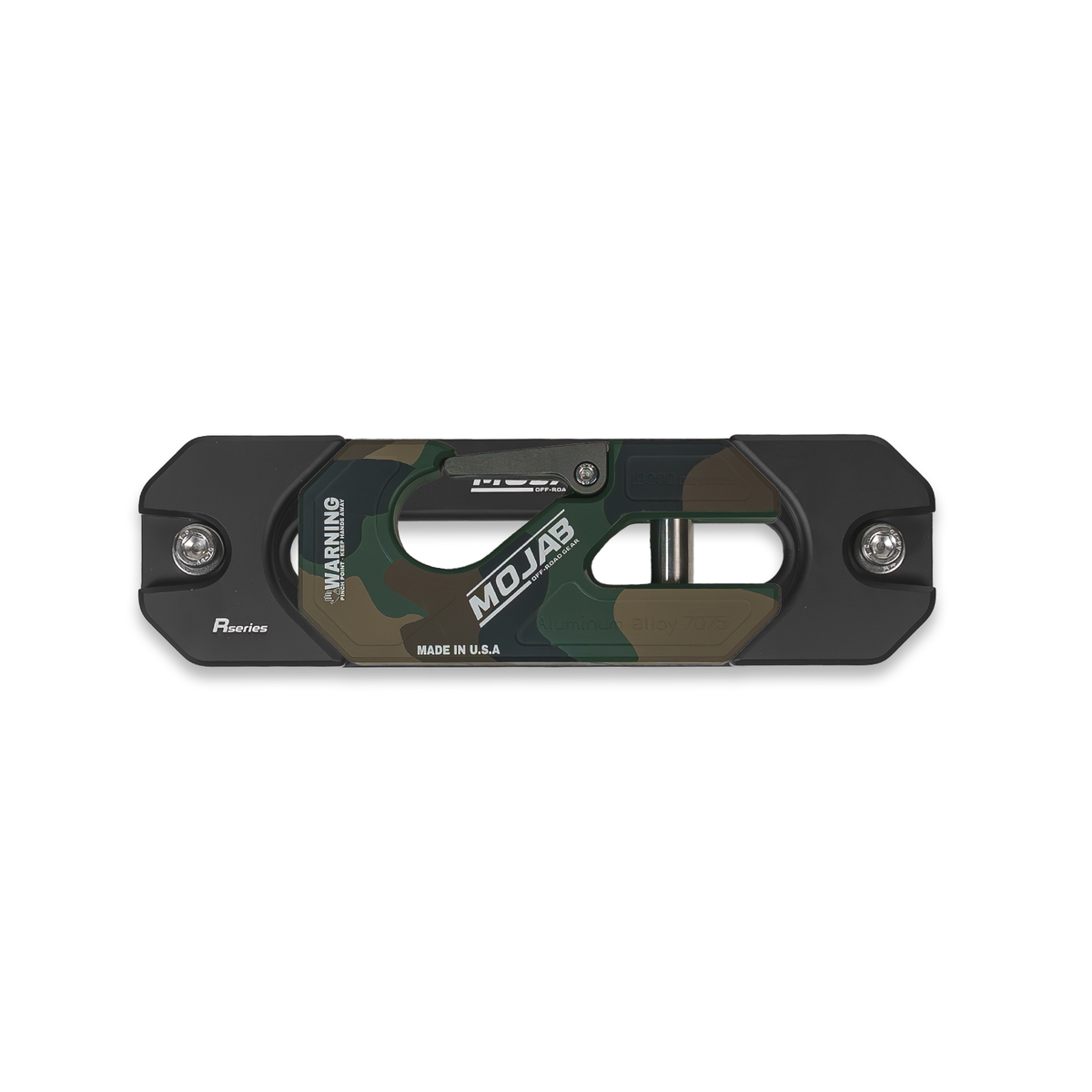 Aluminum Recessed Winch Shackle with Fairlead Kit.(LIFE TIME WARRANTY*)-duckduckjeep-offroad-wrangler-gladiator-3d-jeep duck-custom duck-Jeep-The Quacktory-Fun Jeep Ducks-Ducks4Jeep
